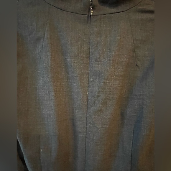 🔥💙Banana Republic deep navy stretch all season wool dress size 6 + belt. CUTE! - Picture 7 of 9